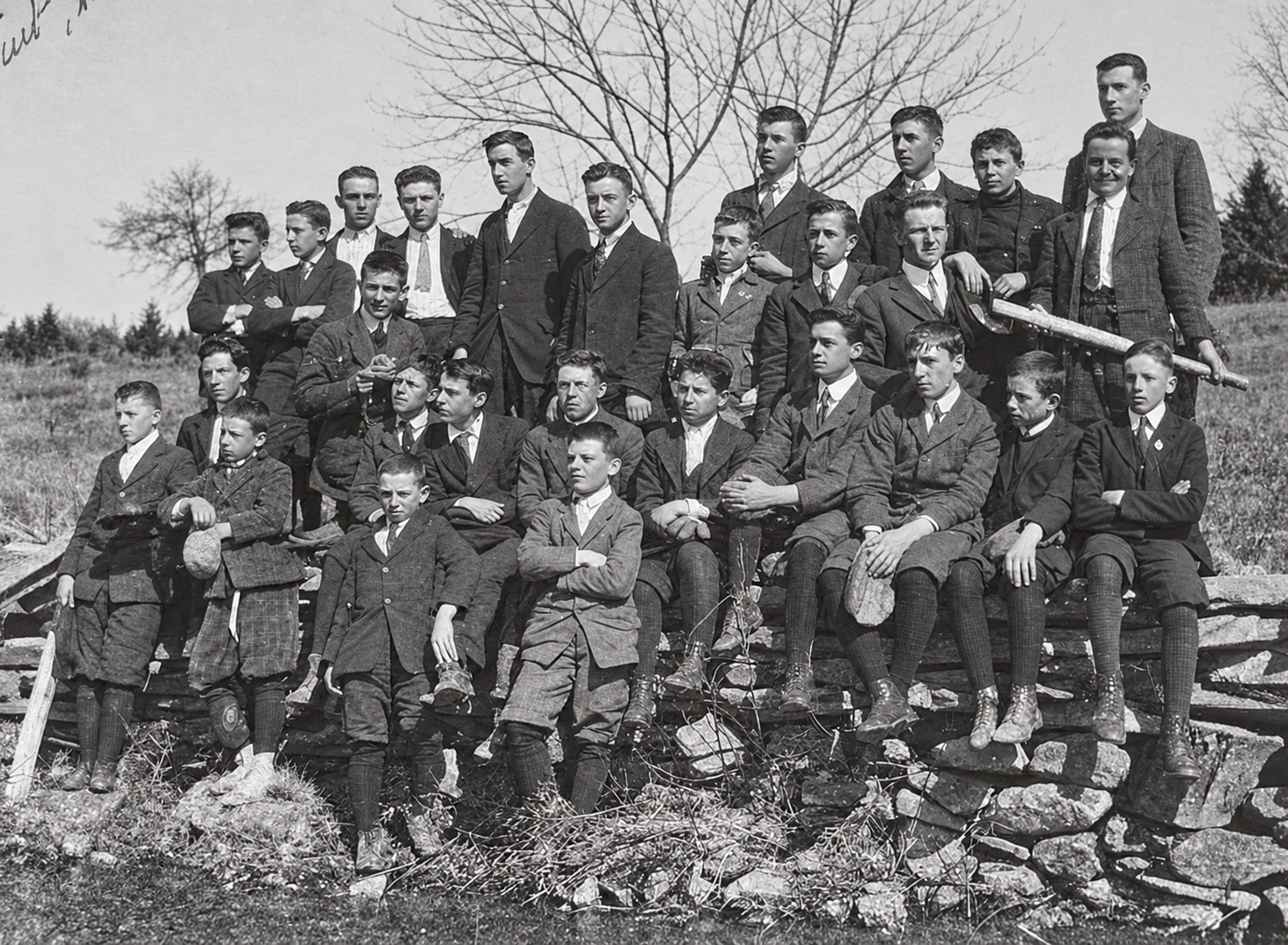 Juvénistes en 1918