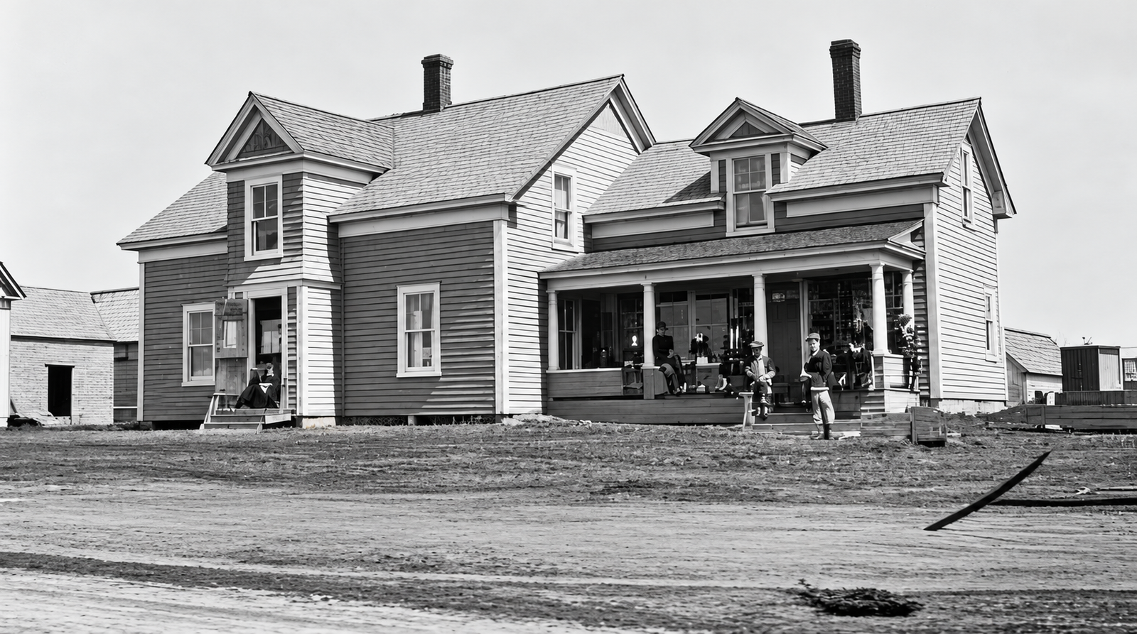 Une maison de Comeauville en 1918