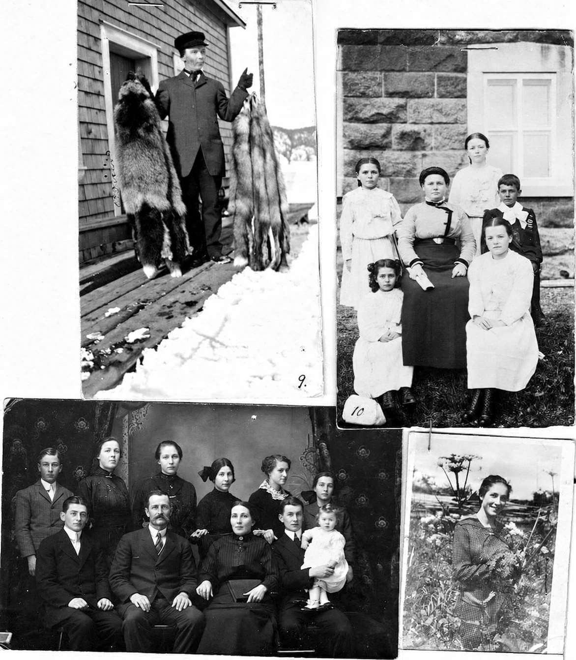 Mons. Labrie e la sua famiglia