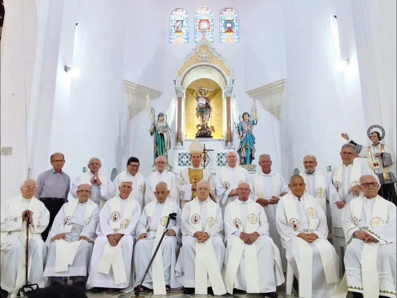 Eudists in Colombia gathered for a celebration