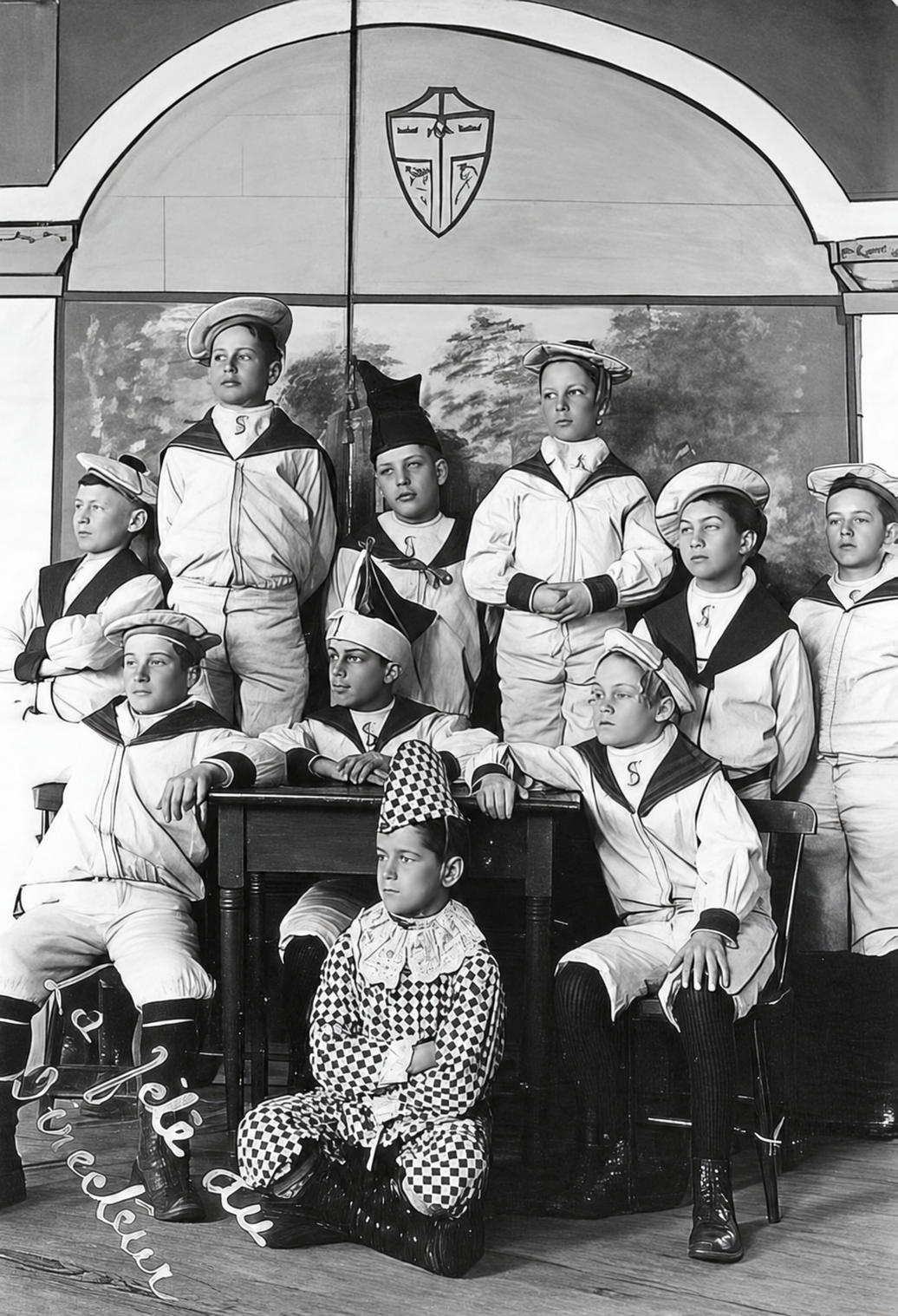 Théâtre: La fête du directeur en 1927